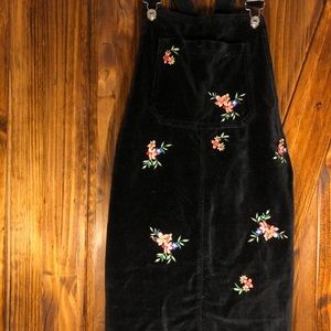 Floral Overall Dress